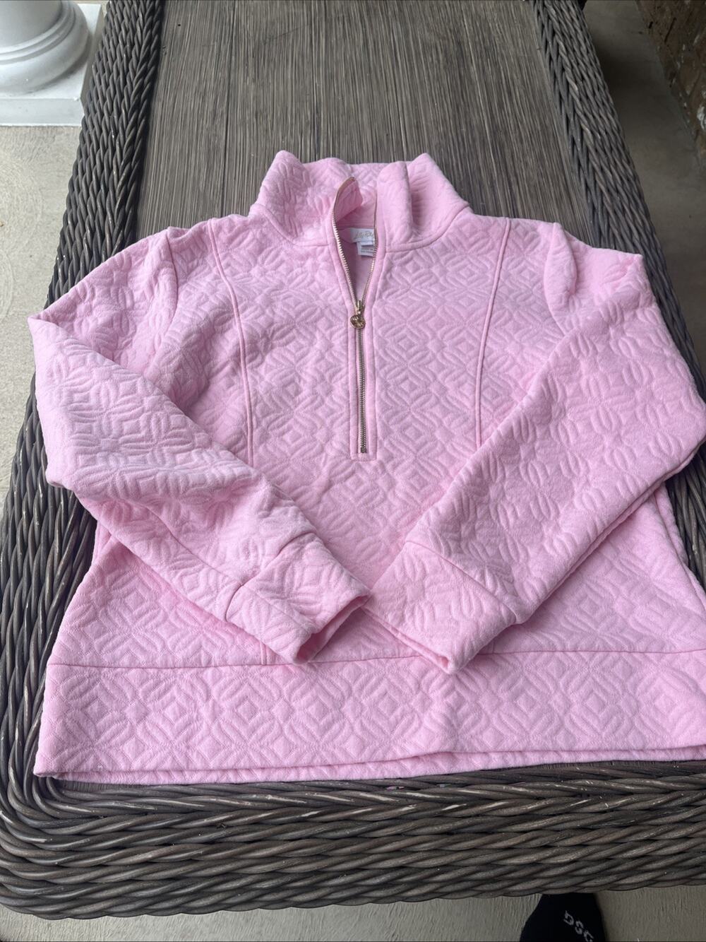 Pre-Owned Lilly Pulitzer Pink Size Small Sweatshirt